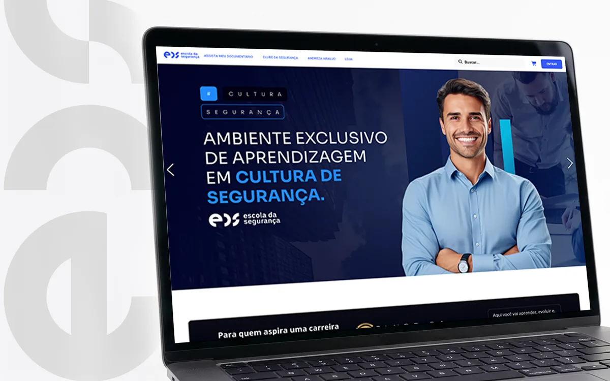 Plataforma de cursos da Escola da Segurança